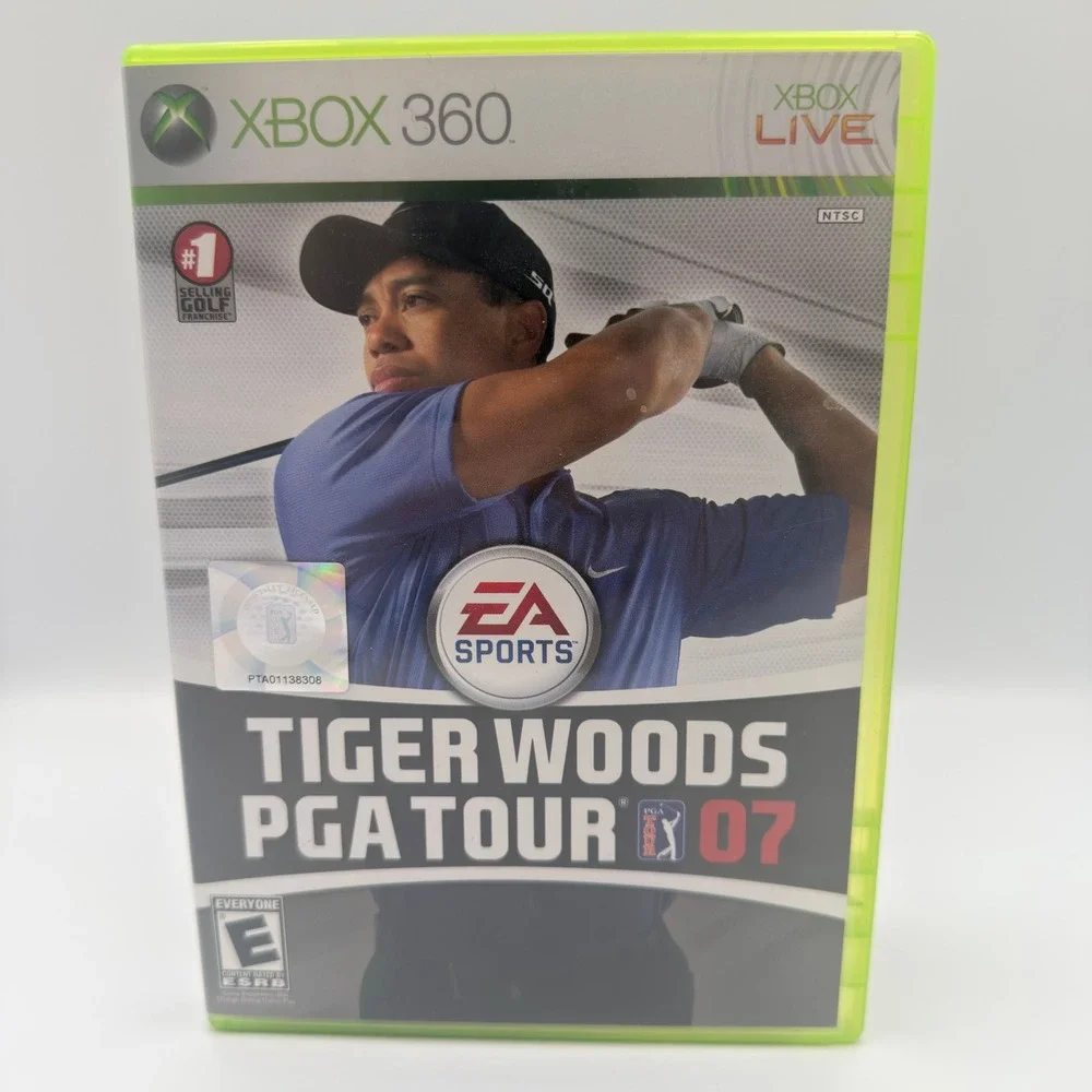 Tiger Woods PGA Tour 07 Xbox 360 EA Sports Golf Video Game Complete CIB
